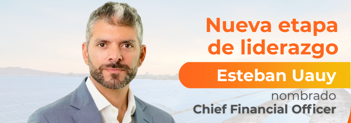 Atlas Renewable Energy nombra a Esteban Uauy como​ ​CFO